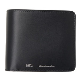 AMI Paris Black Logo Wallet 232482M164002