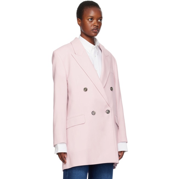  AMI Paris Pink Oversized Blazer 232482F057008