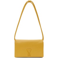 AMI Paris Yellow Wallet Strap Voulez-Vous Bag 241482F048028