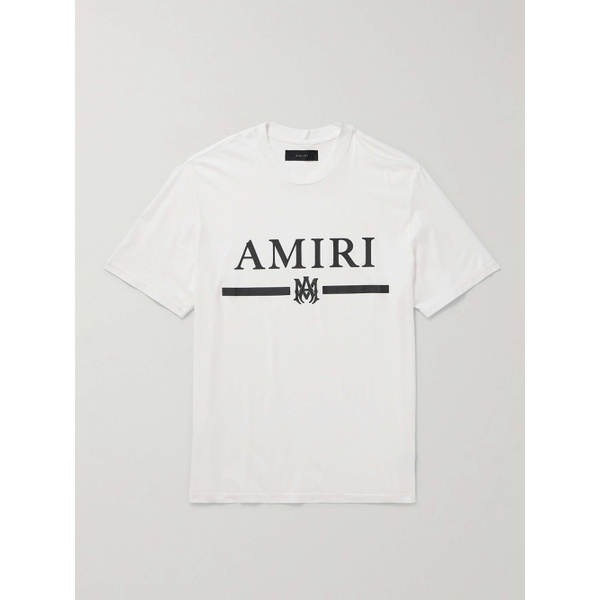  아미리 AMIRI Logo-Appliqued Cotton-Jersey T-Shirt 1647597308130793