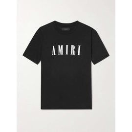 아미리 AMIRI Logo-Appliqued Cotton-Jersey T-Shirt 1647597293119997