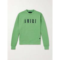 아미리 AMIRI Logo-Print Cotton-Jersey Sweatshirt 1647597329765620