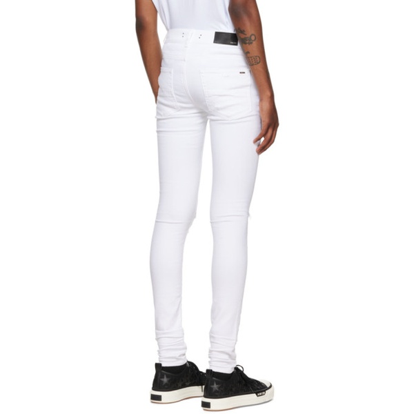  아미리 AMIRI White MX1 Jeans 222886M186008