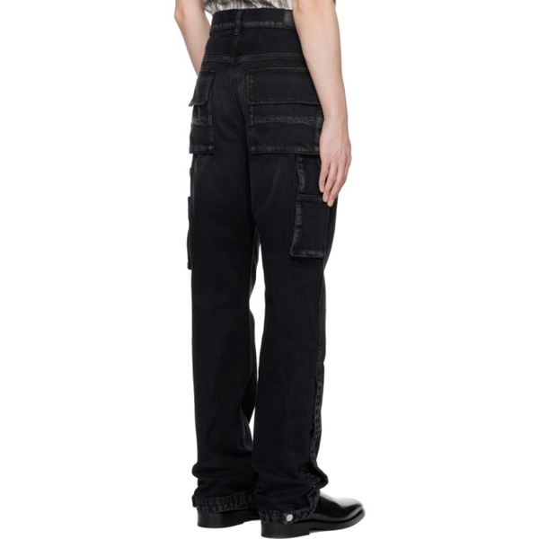  아미리 AMIRI Black Stack Workman Jeans 231886M186074