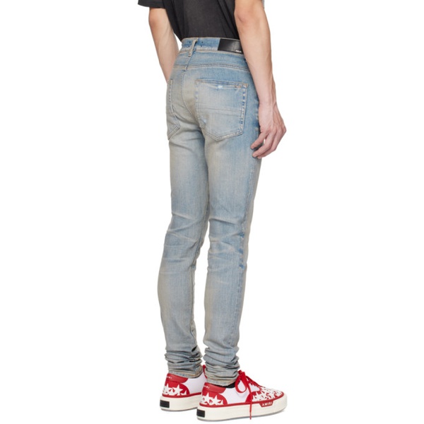  아미리 AMIRI Blue Stack Jeans 232886M186011