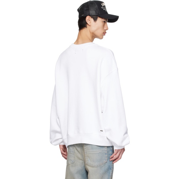  아미리 AMIRI White Printed Sweatshirt 232886M204004