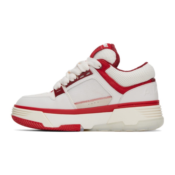  아미리 AMIRI White & Red MA-1 Sneakers 232886M237004