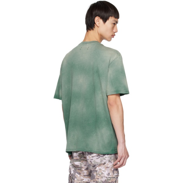  아미리 AMIRI Green Crewneck T-Shirt 232886M213008