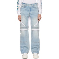 아미리 AMIRI Blue MX-3 Jeans 241886M186007