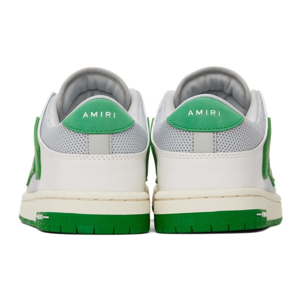  아미리 AMIRI Green & Gray Skel Top Low Sneakers 241886M237019