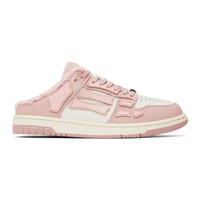 아미리 AMIRI Pink & 오프화이트 Off-White Skel-Top Sneakers 241886F128011