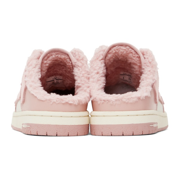  아미리 AMIRI Pink & 오프화이트 Off-White Skel-Top Sneakers 241886F128011