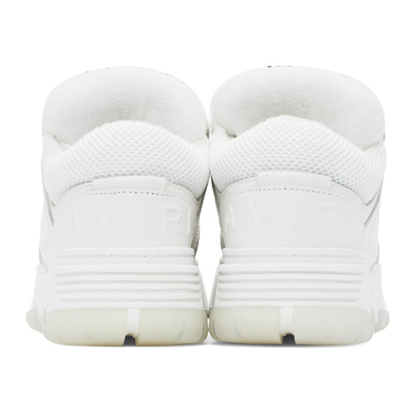  아미리 AMIRI White MA-1 Sneakers 241886F128019