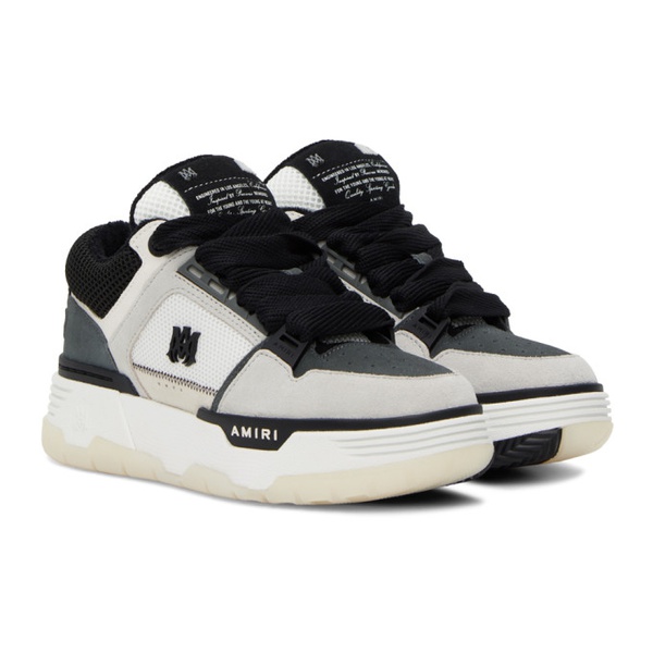  아미리 AMIRI Black & Taupe MA-1 Sneakers 241886F128018