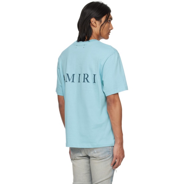  아미리 AMIRI Blue MA T-Shirt 241886M213023