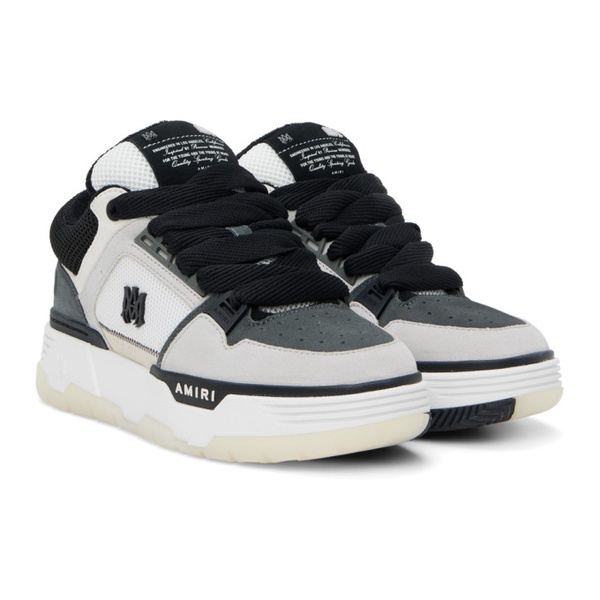  아미리 AMIRI Black & Gray MA-1 Sneakers 241886M237013