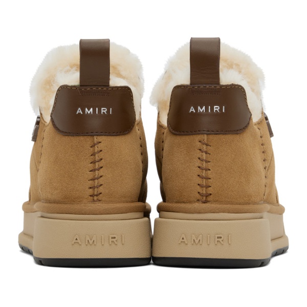  아미리 AMIRI Tan Malibu Boots 241886F113002