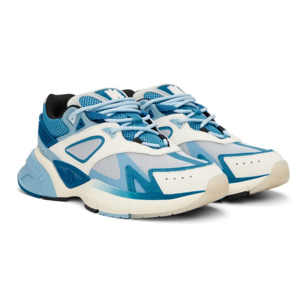  아미리 AMIRI Blue & 오프화이트 Off-White MA Runner Sneakers 241886M237001