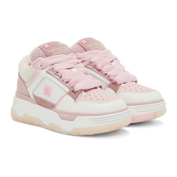  아미리 AMIRI Pink MA-1 Sneakers 241886F128017