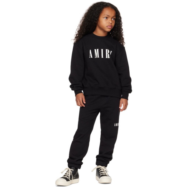  아미리 AMIRI Kids Black Core Sweatshirt 222886M720017