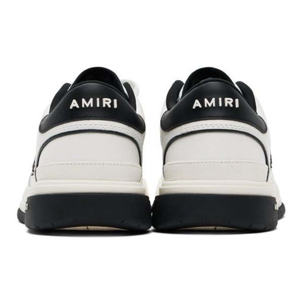  아미리 AMIRI White & Black Classic Low Sneakers 241886M237042