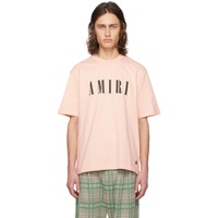 아미리 AMIRI Pink Core T-Shirt 241886M213071