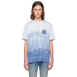 아미리 AMIRI Blue Dip Dye T-Shirt 241886M213074