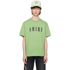 아미리 AMIRI Green Bonded T-Shirt 241886M213070
