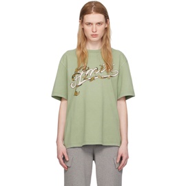 아미리 AMIRI Green Filigree T-Shirt 241886F110020