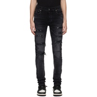 아미리 AMIRI Black Thrasher Jeans 232886M186059