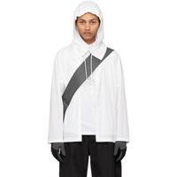 아모멘토 AMOMENTO White Hooded Shirt 241436M202003