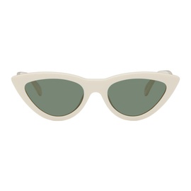 ANINE BING 오프화이트 Off-White Jodie Sunglasses 241092F005006