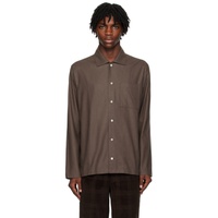 ANOTHER ASPECT Brown 2.1 Shirt 232227M192007