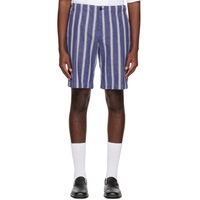 ASPESI Blue Bermuda Shorts 231277M193002