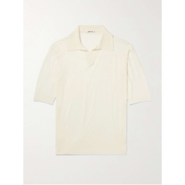 오라리 AURALEE Wool and Silk-Blend Polo Shirt 1647597329796879
