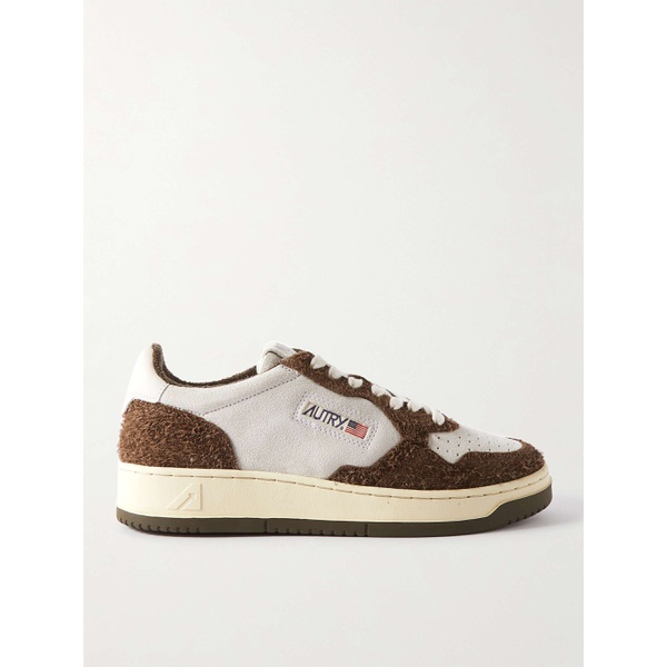  AUTRY Medalist Leather-Trimmed Suede Sneakers 1647597311155037