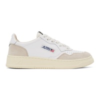 AUTRY White Medalist Low Sneakers 241954M237009