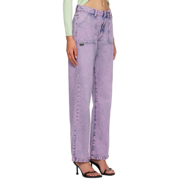  아바바브 AVAVAV SSENSE Exclusive Purple Jeans 231094F069000