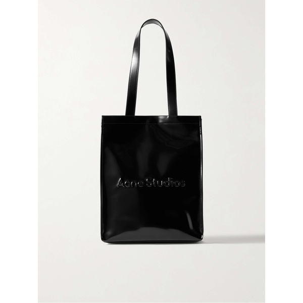 아크네스튜디오 아크네 스튜디오 ACNE STUDIOS Logo-Embossed Faux Glossed-Leather Tote Bag 1647597323743061