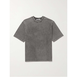 아크네 스튜디오 ACNE STUDIOS Extorr Logo-Appliqued Garment-Dyed Cotton-Jersey T-Shirt 1647597314857107