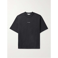 아크네 스튜디오 ACNE STUDIOS Extorr Logo-Print Cotton-Jersey T-Shirt 1647597335107215