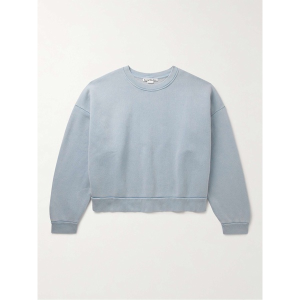 아크네스튜디오 아크네 스튜디오 ACNE STUDIOS Fester Garment-Dyed Cotton-Jersey Sweatshirt 1647597324646835