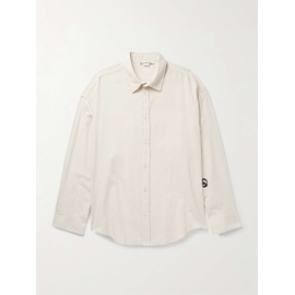 아크네 스튜디오 ACNE STUDIOS Setar Oversized Logo-Appliqued Cotton Shirt 1647597330129709