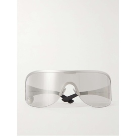 아크네 스튜디오 ACNE STUDIOS Auggi D-Frame Stainless Steel Wrap-Around Sunglasses 1647597330346446