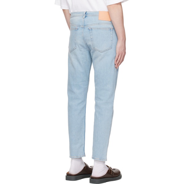 아크네스튜디오 아크네 스튜디오 Acne Studios Blue Slim Fit Jeans 231129M186027