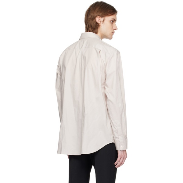 아크네스튜디오 아크네 스튜디오 Acne Studios Taupe Button-Up Shirt 231129M192042