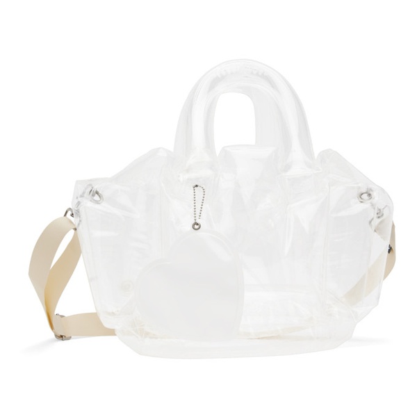아크네스튜디오 아크네 스튜디오 Acne Studios Transparent Inflatable Shoulder Bag 231129F048007