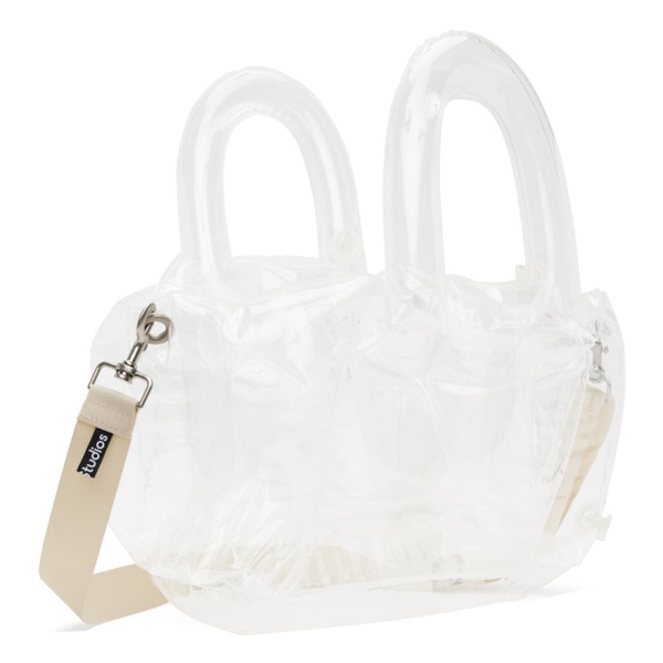 아크네스튜디오 아크네 스튜디오 Acne Studios Transparent Inflatable Shoulder Bag 231129F048007