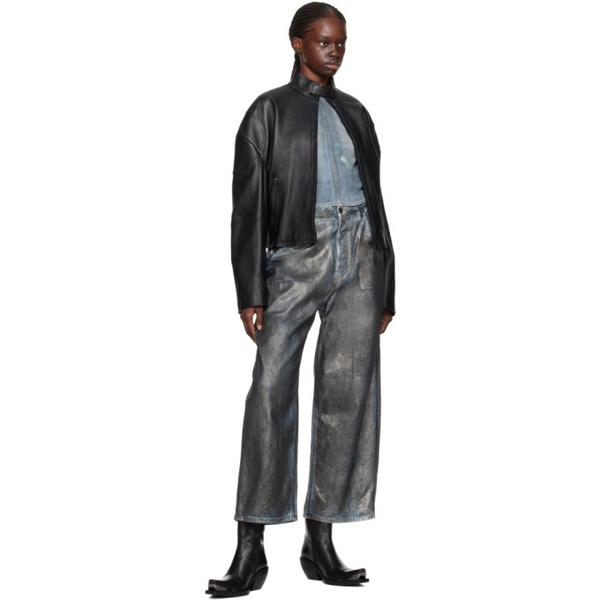 아크네스튜디오 아크네 스튜디오 Acne Studios Silver 2023M Loose Fit Jeans 241129F069047
