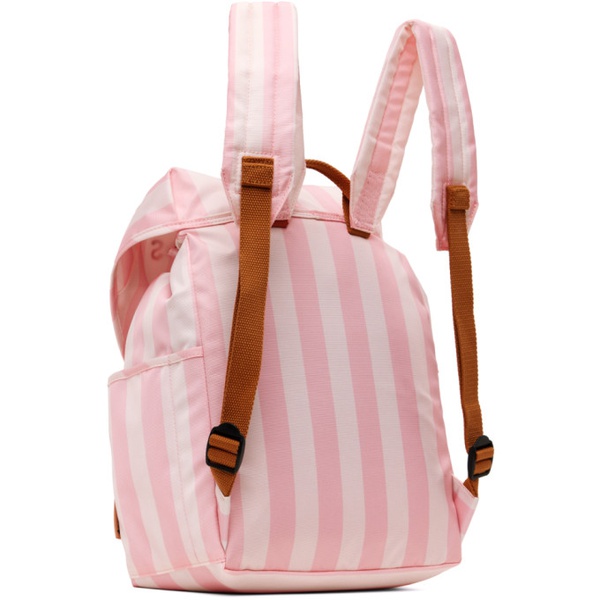 아크네스튜디오 아크네 스튜디오 Acne Studios Pink & White Nackpack Backpack 241129M166000